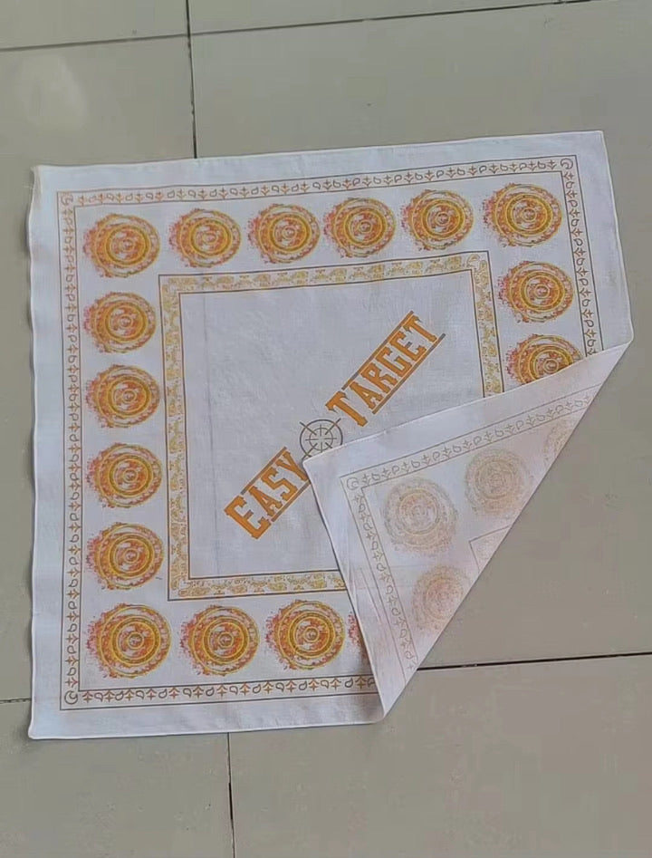 No. 6 White Cotton (Orange Flame)