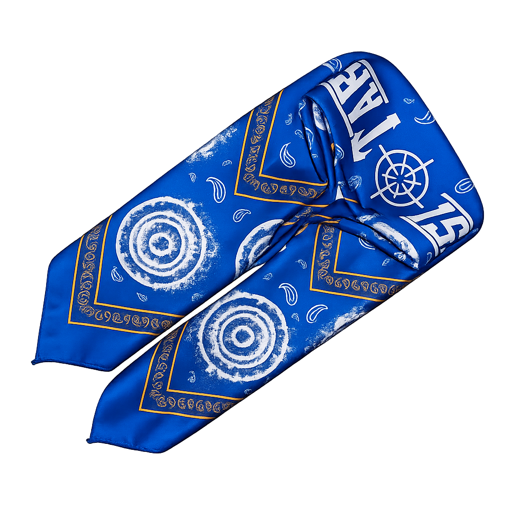 No. 4 Blue Silk (White Flame)