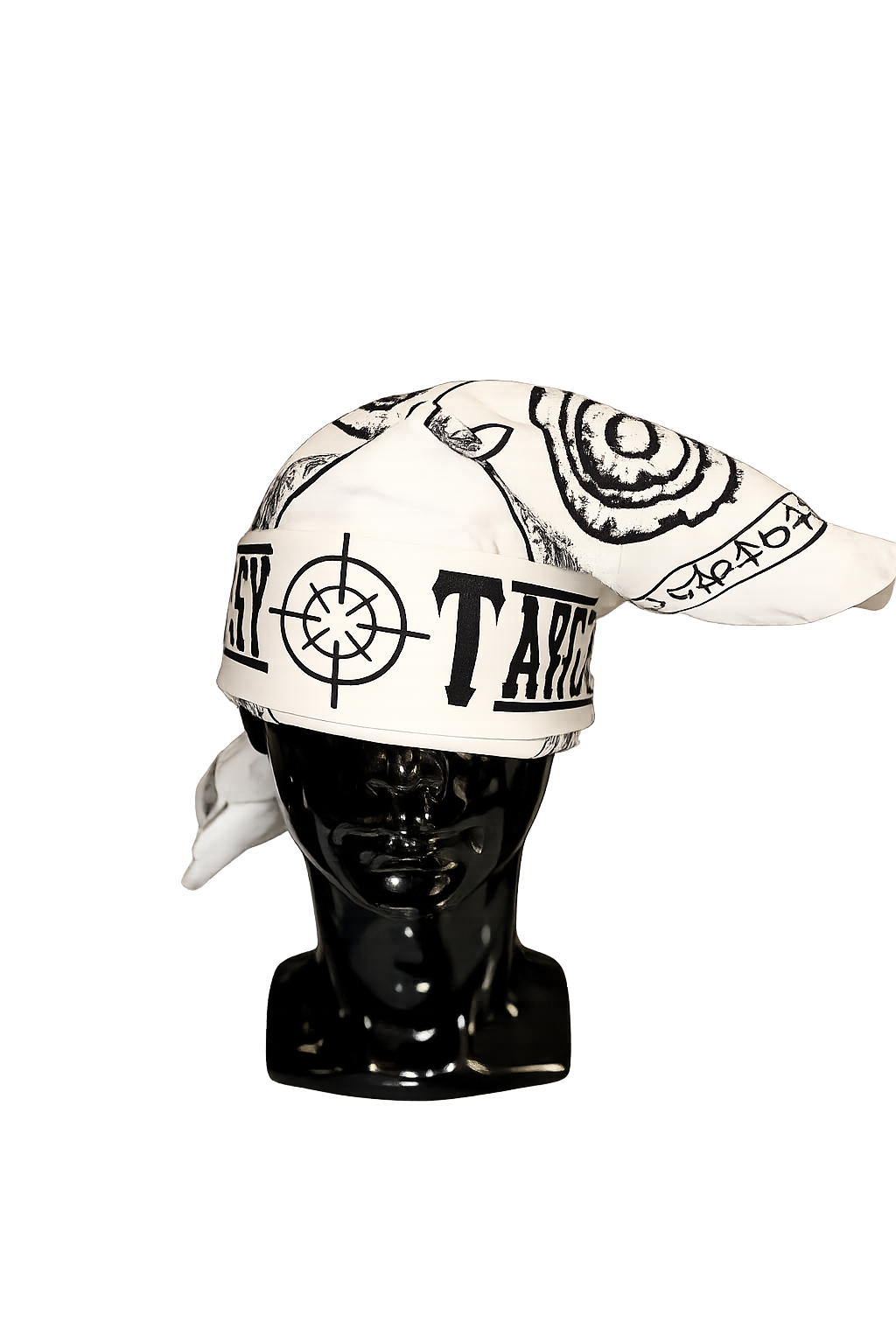 No. 6 White Cotton (Black Flame)