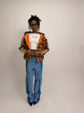 Plaid de Luxe Mustard Drip