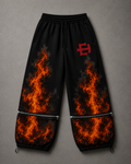 Red Flame Sweatpants