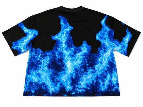 Blue Flame T Shirt