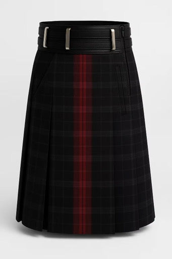 MEN Long Tartan Kilt