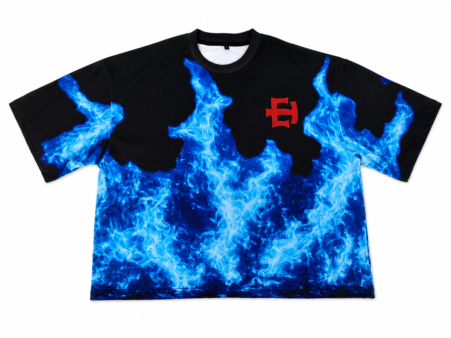 Blue Flame T Shirt
