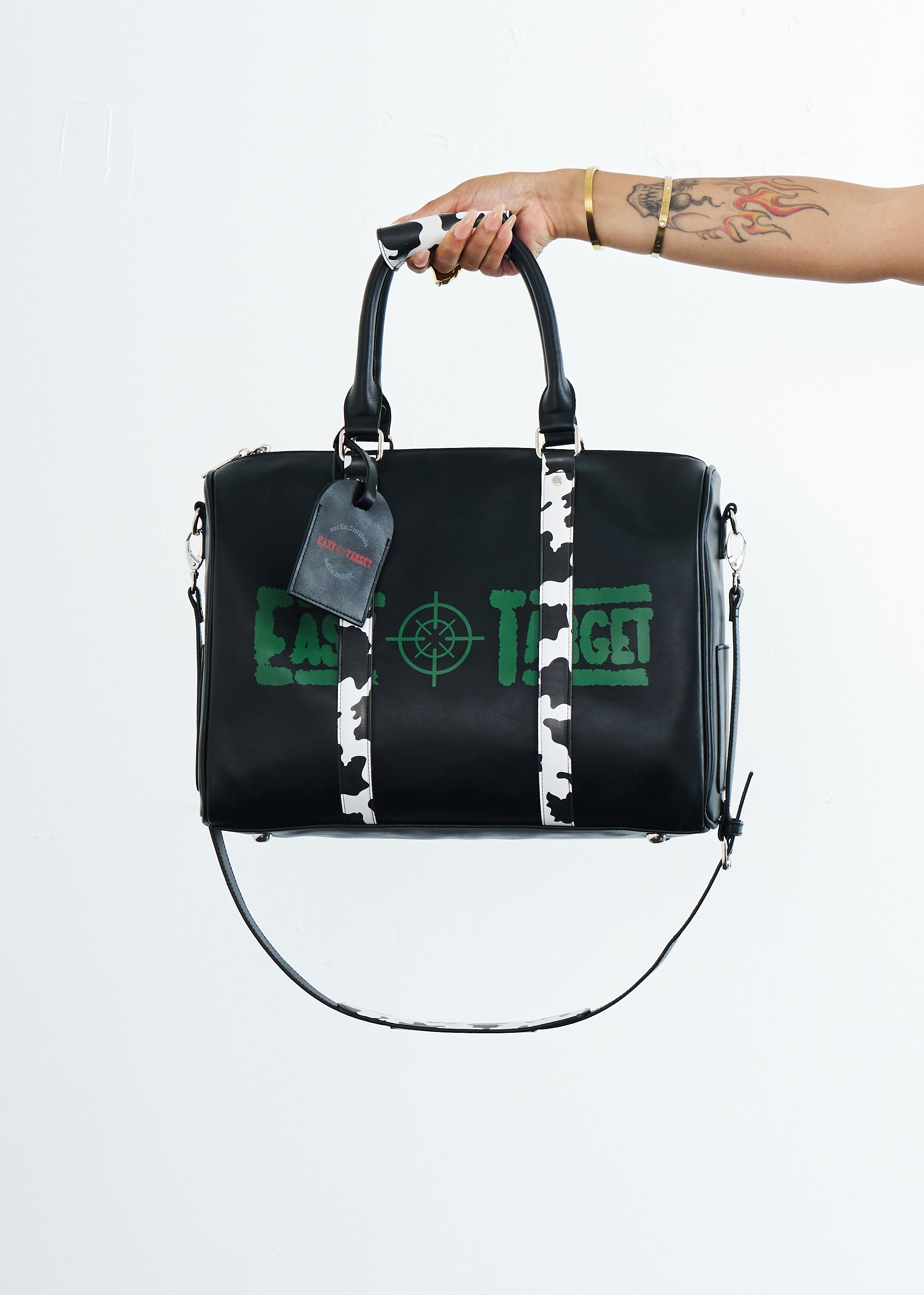 Cow print Travel Bags