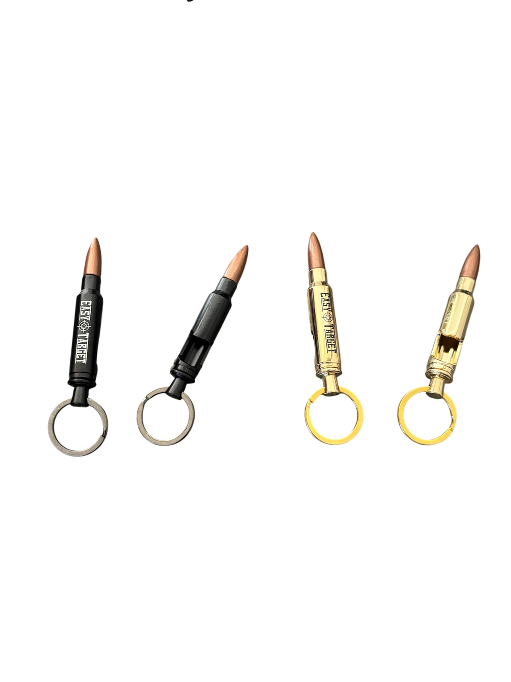 Bottle Opener Keychains (GLD & BLK 2PK)
