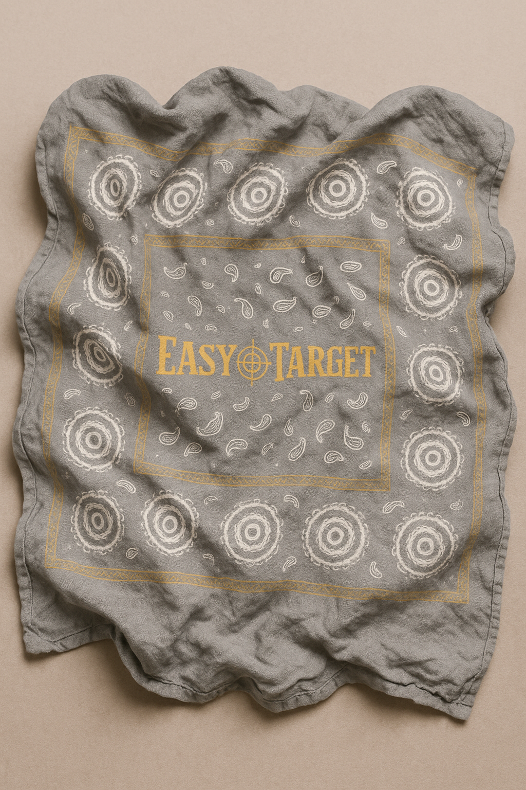 ETbyTN XL Silk Smoke Bandana