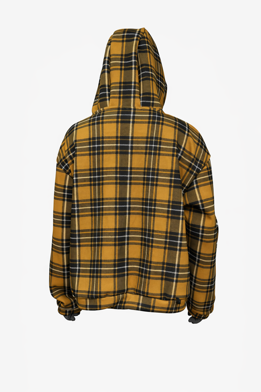 Plaid de Luxe Mustard Drip