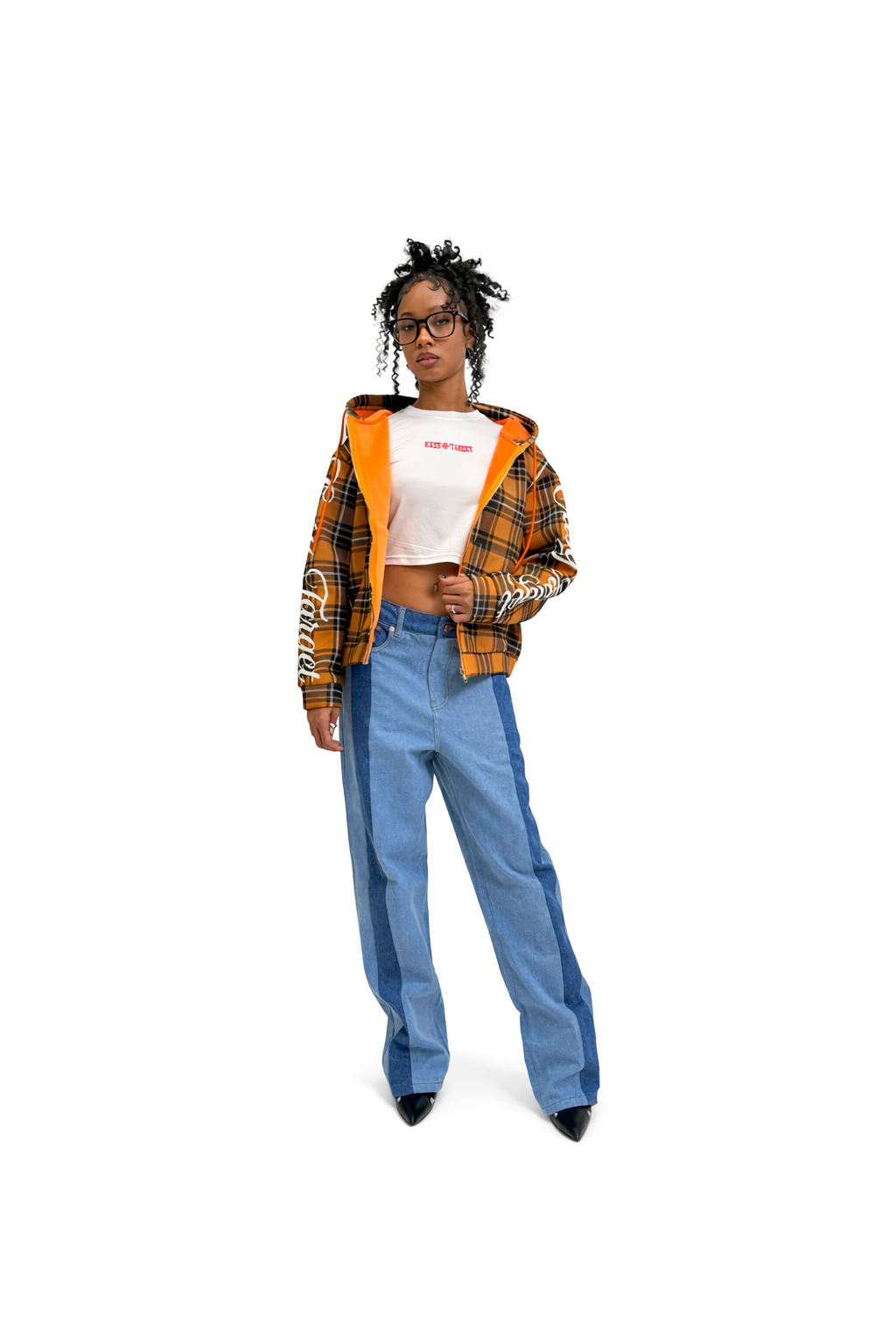 Plaid de Luxe Mustard Drip