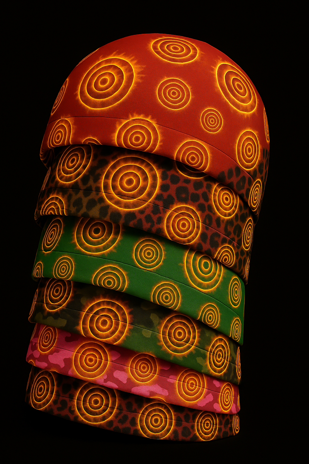 ETA HOT HEAD BEANIES (Camo & Leopard Print)