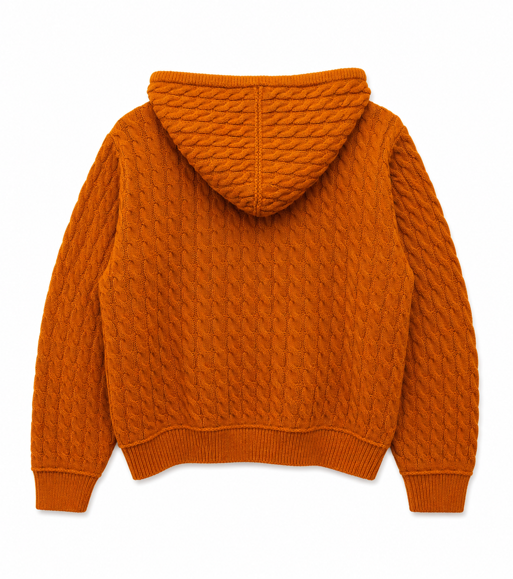 Burnt Orange Knitted Swear